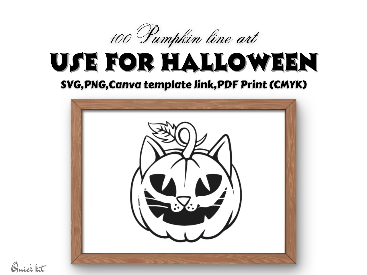 Elevate Your Halloween Creations with Our Pumpkin Line Art Bundle